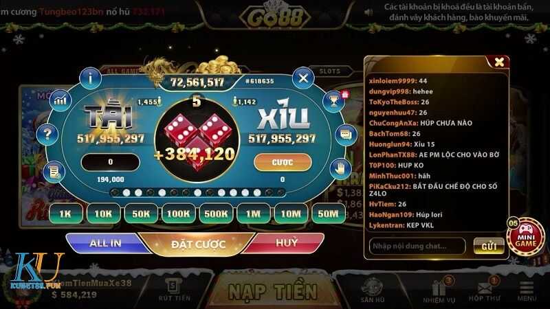 Top 3 app chơi tài xỉu ăn tiền thật uy tín 2021 3 Go88 - game tài xỉu đổi thưởng chất lượng 2021