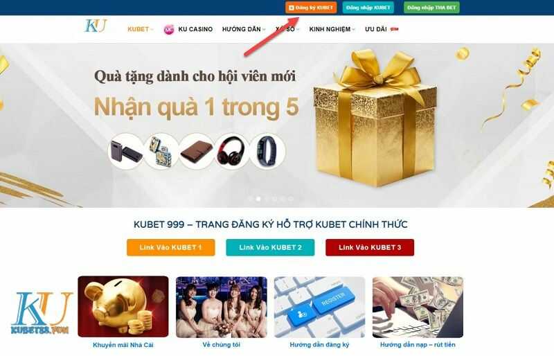 Cách Đăng ký KUBET - Tạo tài khoản KU casino chỉ trong 2 Phút 1 Đăng ký tài khoản KUBET - KU Casino trên máy tính