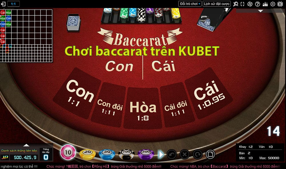 Trang đánh baccarat online uy tín có dealer chia bài thật 1 Luật chơi baccarat