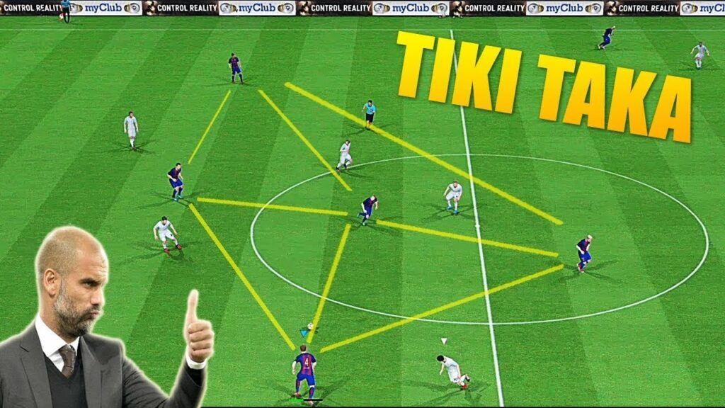 Tiki taka là gì ? Có những điều gì cần biết về Tiki taka? 1 Lối chơi Tiki taka trong bóng đá