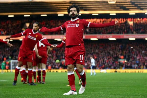 Thông tin về top 10 cầu thủ chạy nhanh nhất thế giới năm 2021 2 Mohamed Salah - 35km/h